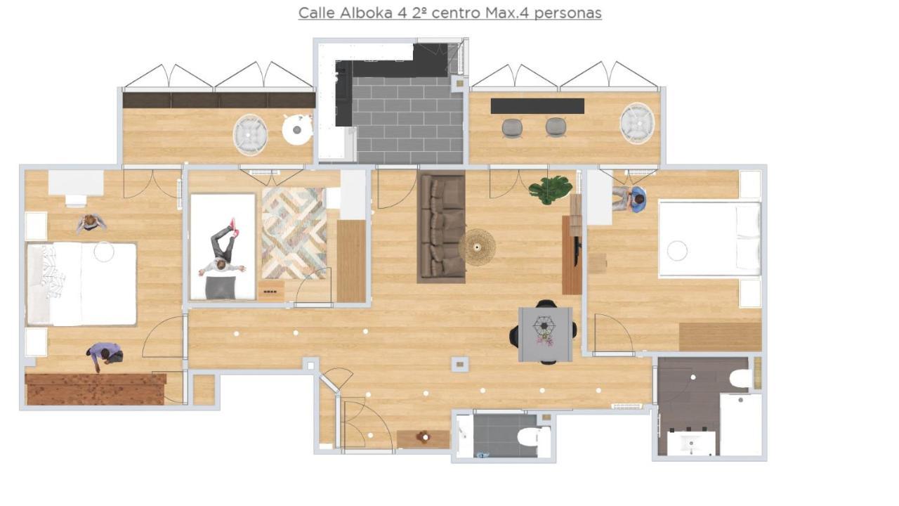 Apartamento Sweet Home Vitoria Eksteriør billede